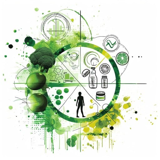 Blog Illustrative concept of sustainable living principles, showcasing recycling, composting, energy efficiency, and eco-conscious habits for beginners.