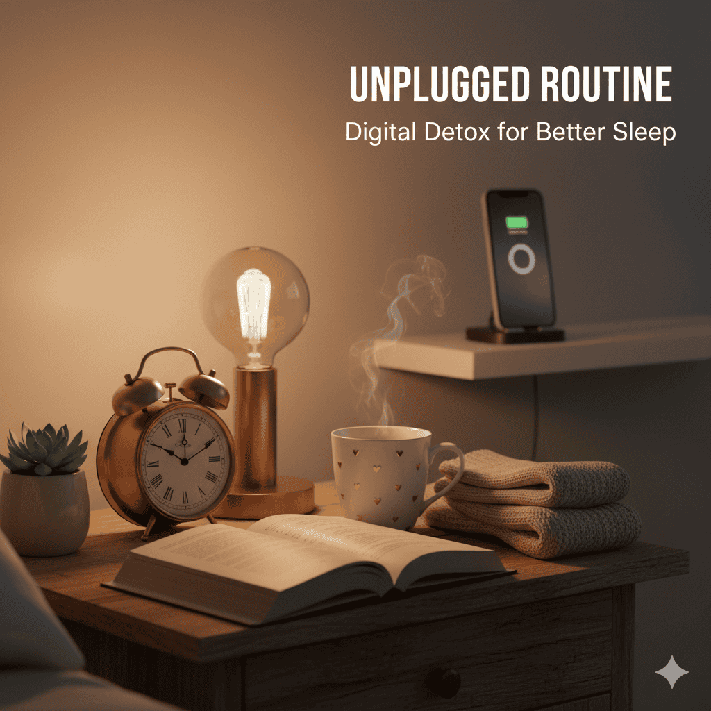 Digital Detox for Sleep: 7 Surprising Ways Unplugging Can Transform Your Nights gemini generated image 1kua0t1kua0t1kua
