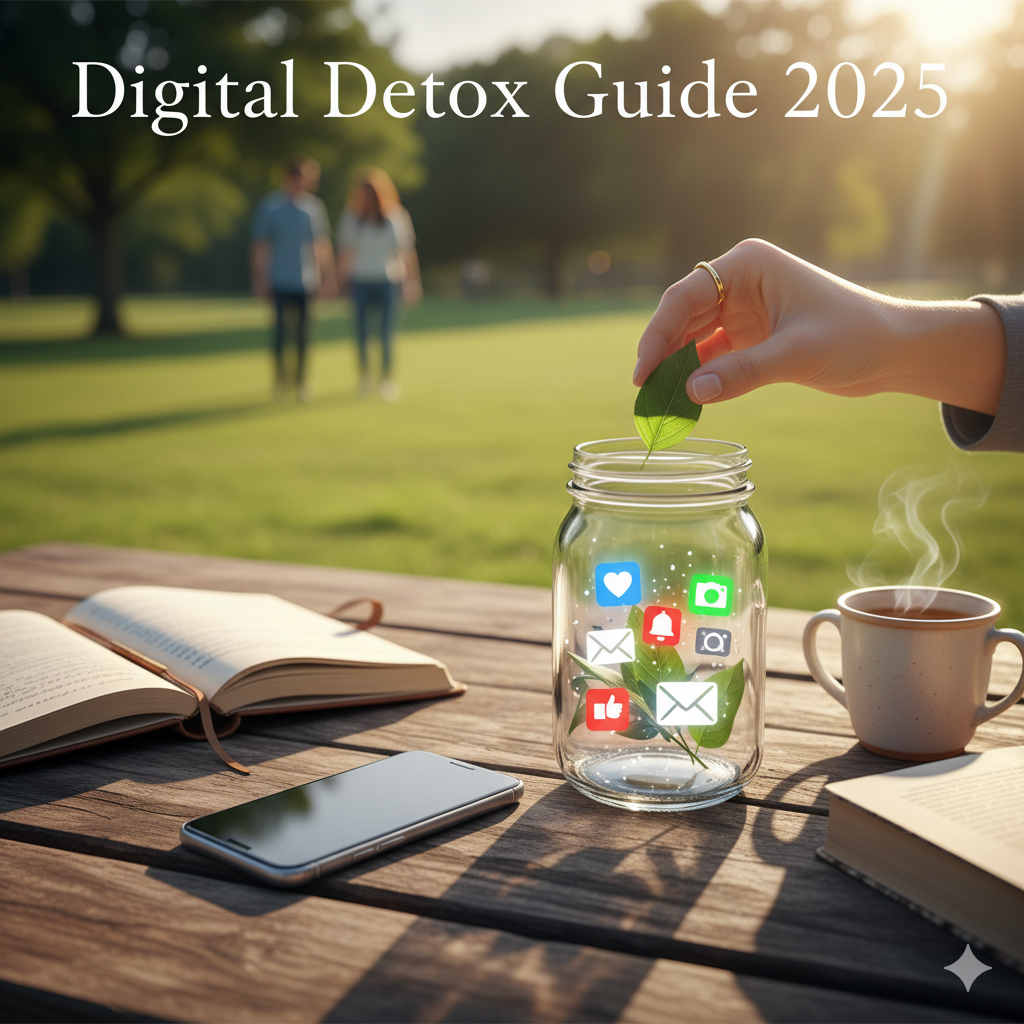 Unplugging for Stress Reduction: Your 5-Step Beginner’s Guide to Digital Wellness gemini generated image a5973za5973za597