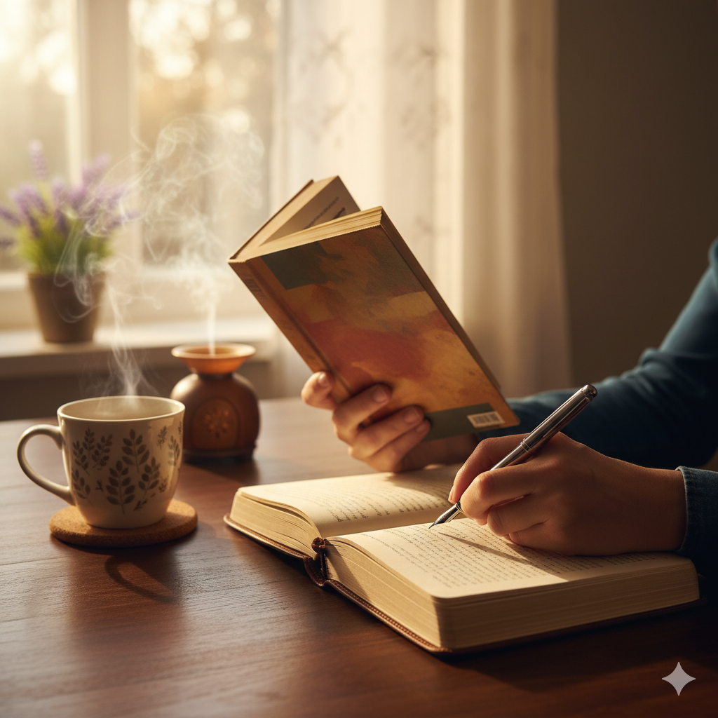 10 Simple Steps to Design a Killer Tech-Free Corner: Your Ultimate Digital Detox Sanctuary gemini generated image n08k8jn08k8jn08k