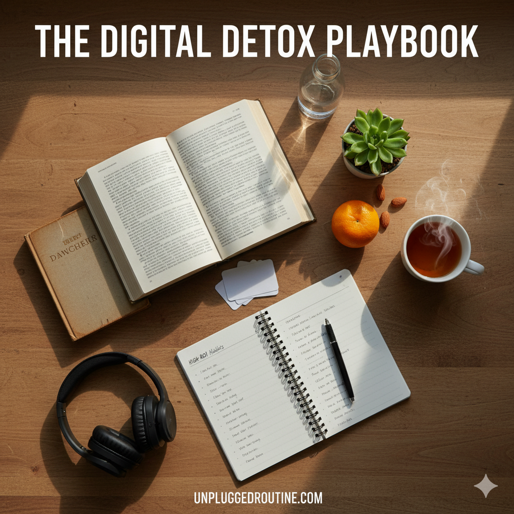 Stop the Scroll: 21 Productive Things to Do Instead of Looking at Your Phone (The 5-Minute High-ROI Guide) Gemini Generated Image Oszozmoszozmoszo
