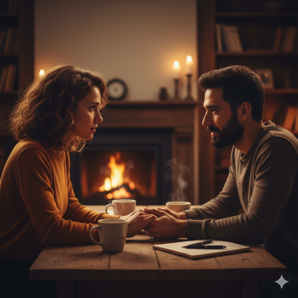 The Undeniable Power of Real Conversations: 7 Steps to Reconnect in a Tech-Driven World gemini generated image yqhwe9yqhwe9yqhw